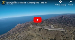 Neobvyklá přistání 9: Santa Catalina, USA