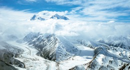 Denali neboli Mount McKinley mi nabídla svou nejúchvatnější tvář