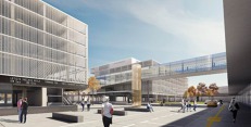 Nové řešení areálu u Terminálu 2 Letiště Václava Havla. Obr. Letiště Praha parkovaci_domy_3_1280x634_-min.jpg