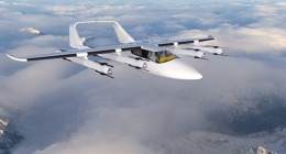 České autonomní letadlo Zuri využívající technologie VTOL v představě grafika. Zdroj: Zuri.com 