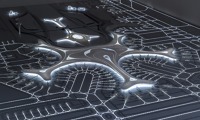 Vizualizace a model plánovaného Terminálu 3 letiště Charbin v Číně. Zdroj: architizer.com 155863110227911_mad_harbin_airport_t3_model_1280x854_-min.jpg