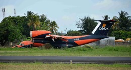 Vrak letounu Antonov An-74TK-100 společnosti Cavok